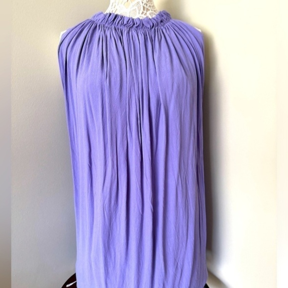 Diane Von Furstenberg DvF Lehana ruched knee-length dress twisted neckline 8